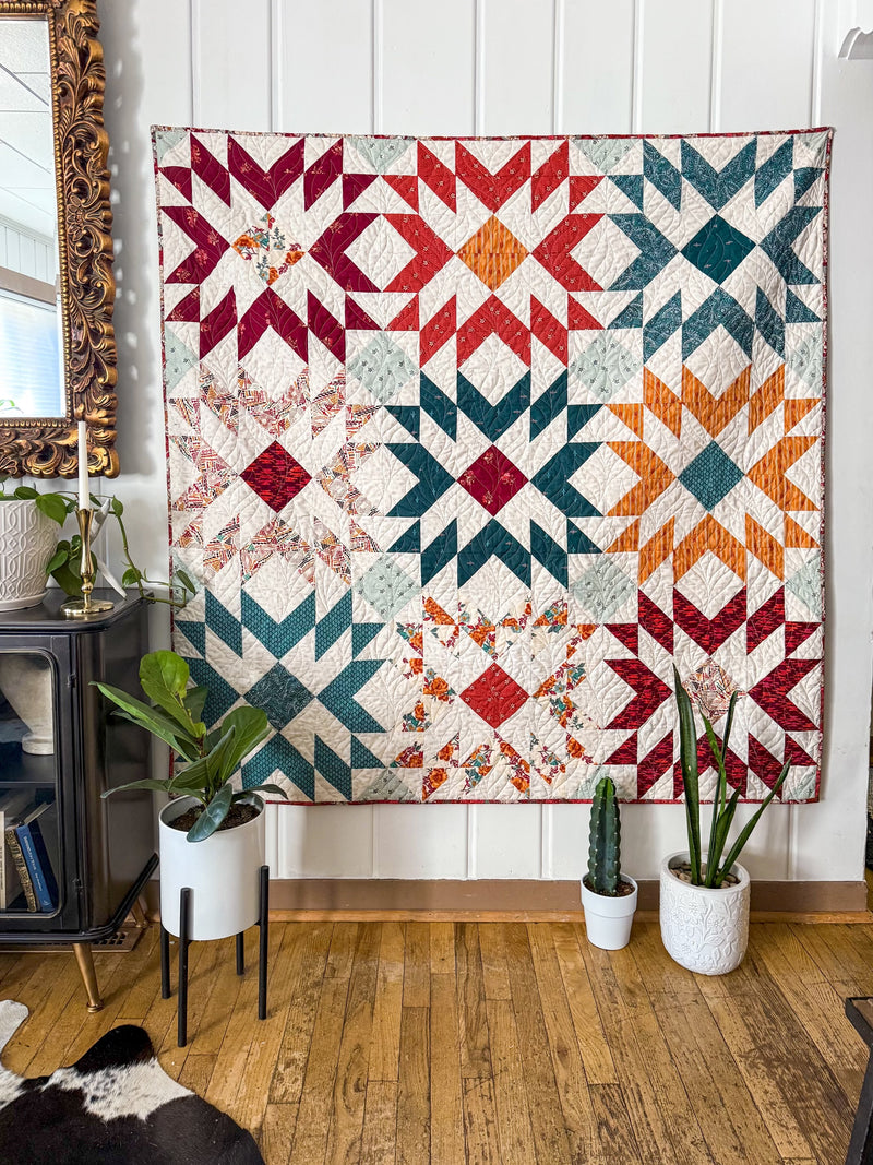 Phoenix Quilt Kit in Tumbleweed by Sharon Holland for Art Gallery Fabrics