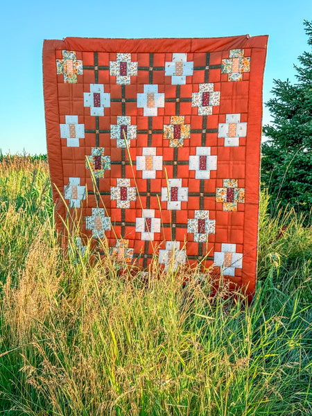 Prairie Sundrop Quilt Kit featuring Heirloom by Sharon Holland for Art ...