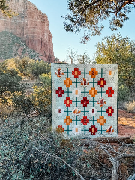 Prairie Sundrop Quilt Kit featuring Tumbleweed by Sharon Holland for A ...