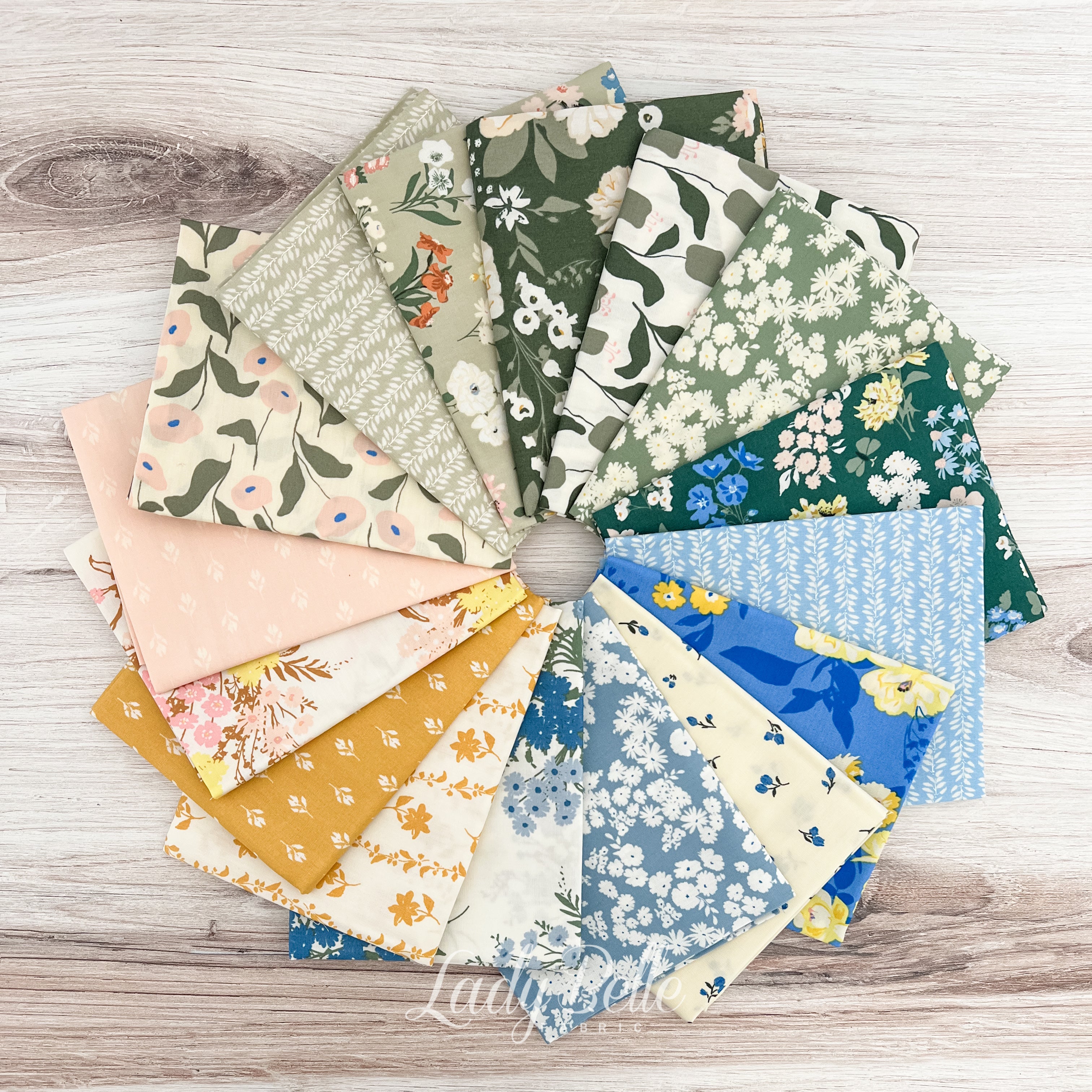 Liberty A Woodland Christmas Fat Quarter Bundle shops by Riley Blake Designs