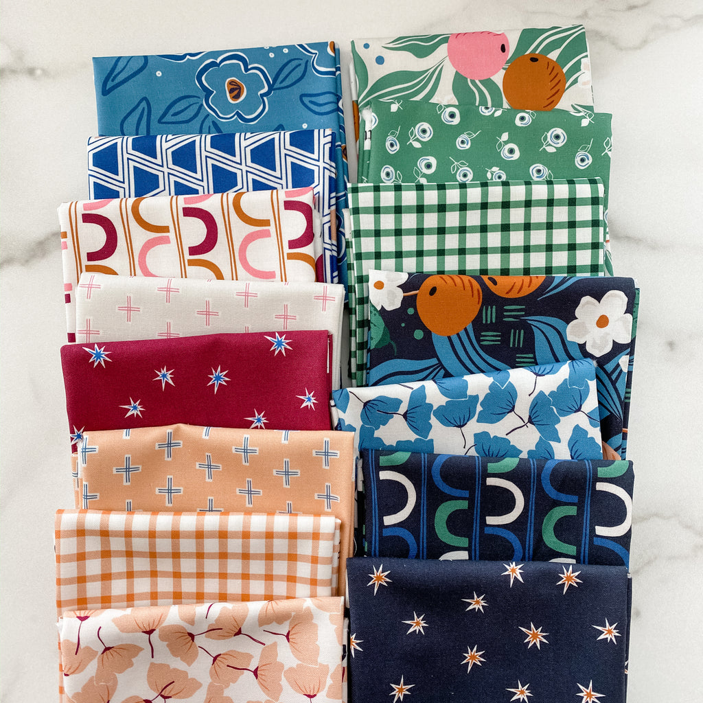 A Life in Pattern by Cathy Nordstrom for FIGO Fat Quarter Bundle