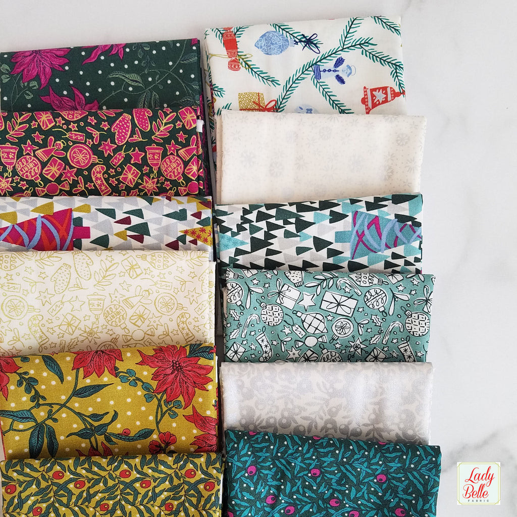 Season's Greetings by Liberty of London for Riley Blake Fat Quarter Bundle