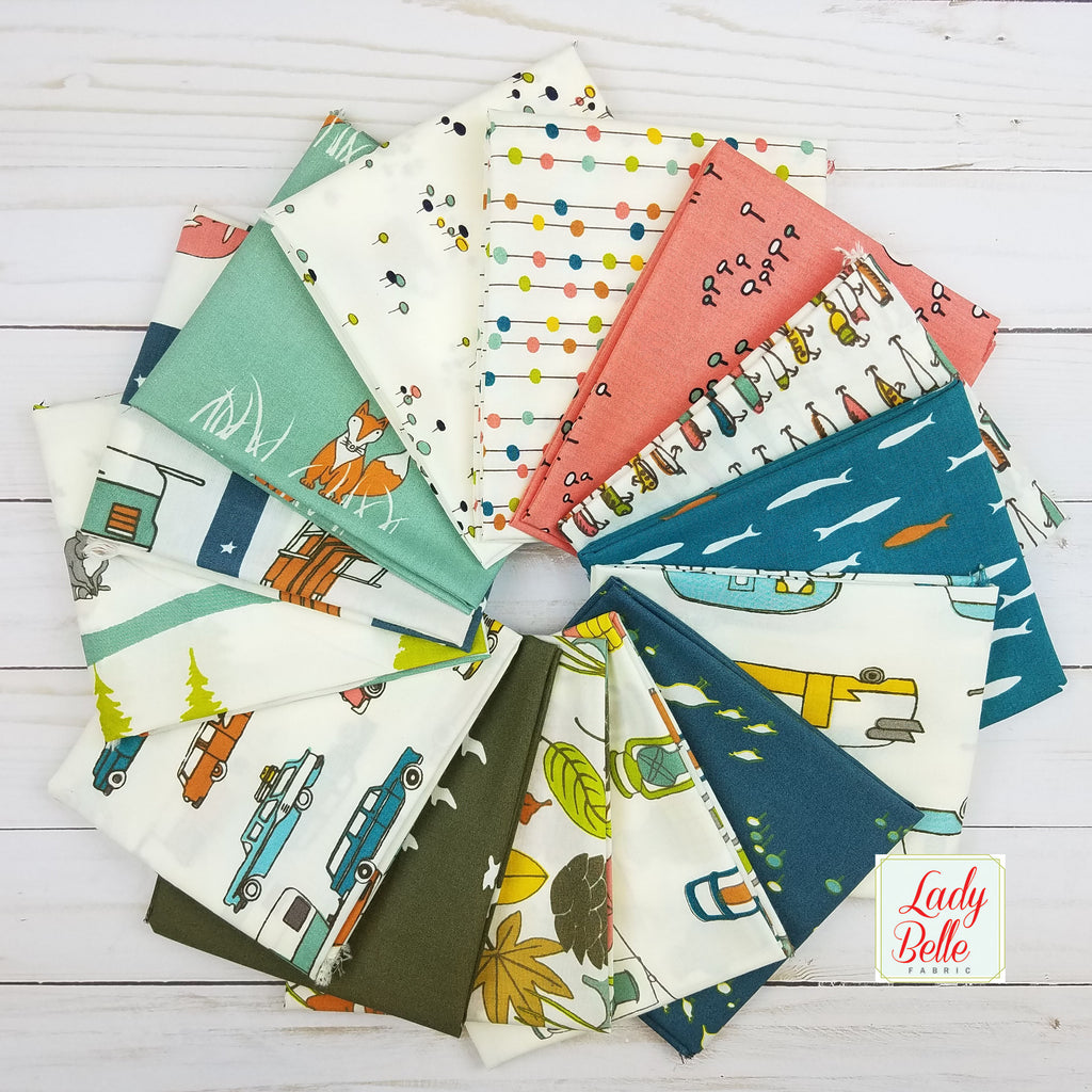 Camp Sur 3 by Jay-Cyn Designs for Birch Fabrics Fat Quarter Bundle