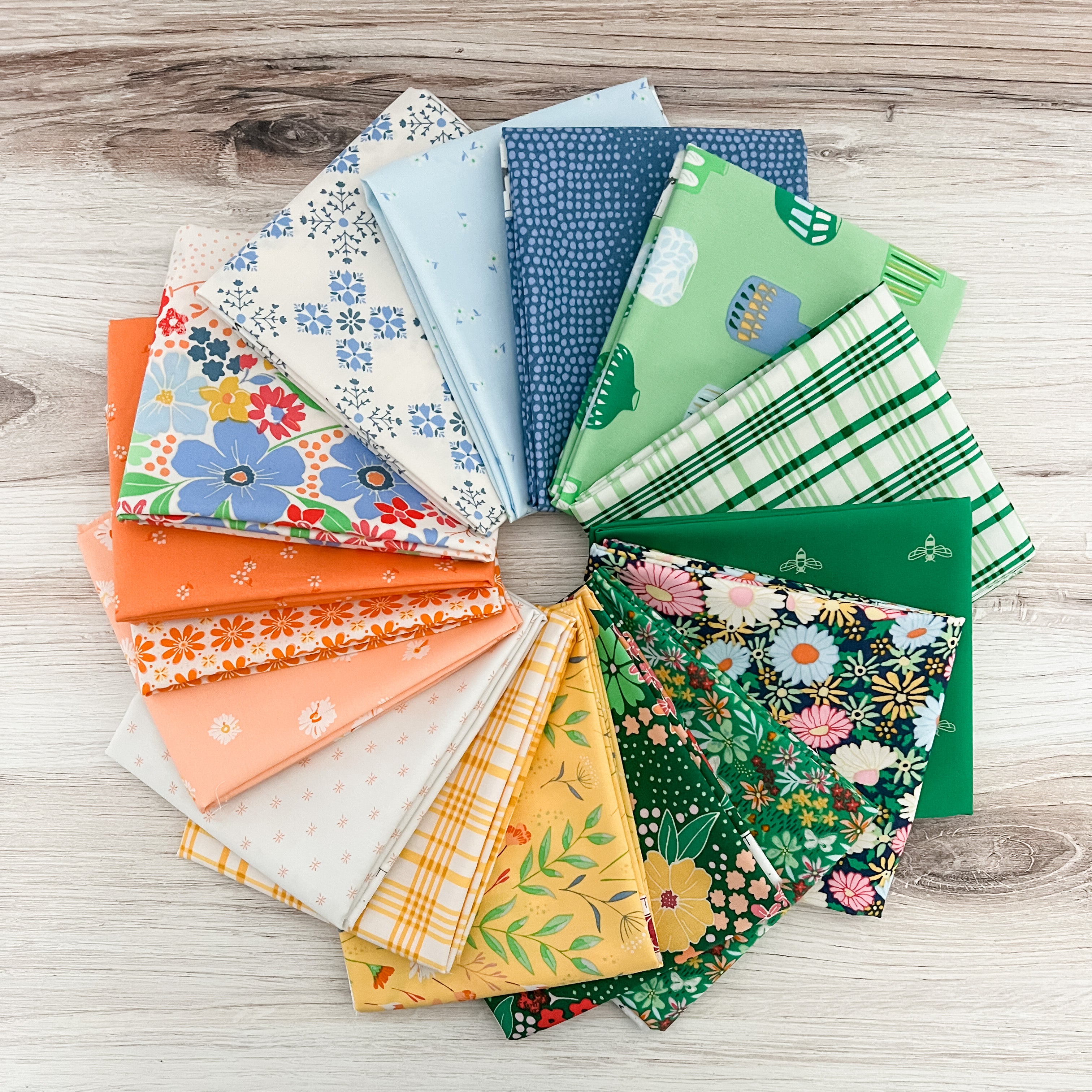 Gloria - Fat Quarter 16pc/bundle - By Maureen Cracknell For Art Gallery Fabrics - Sold By The Bundle good - In Stock And Ships Today