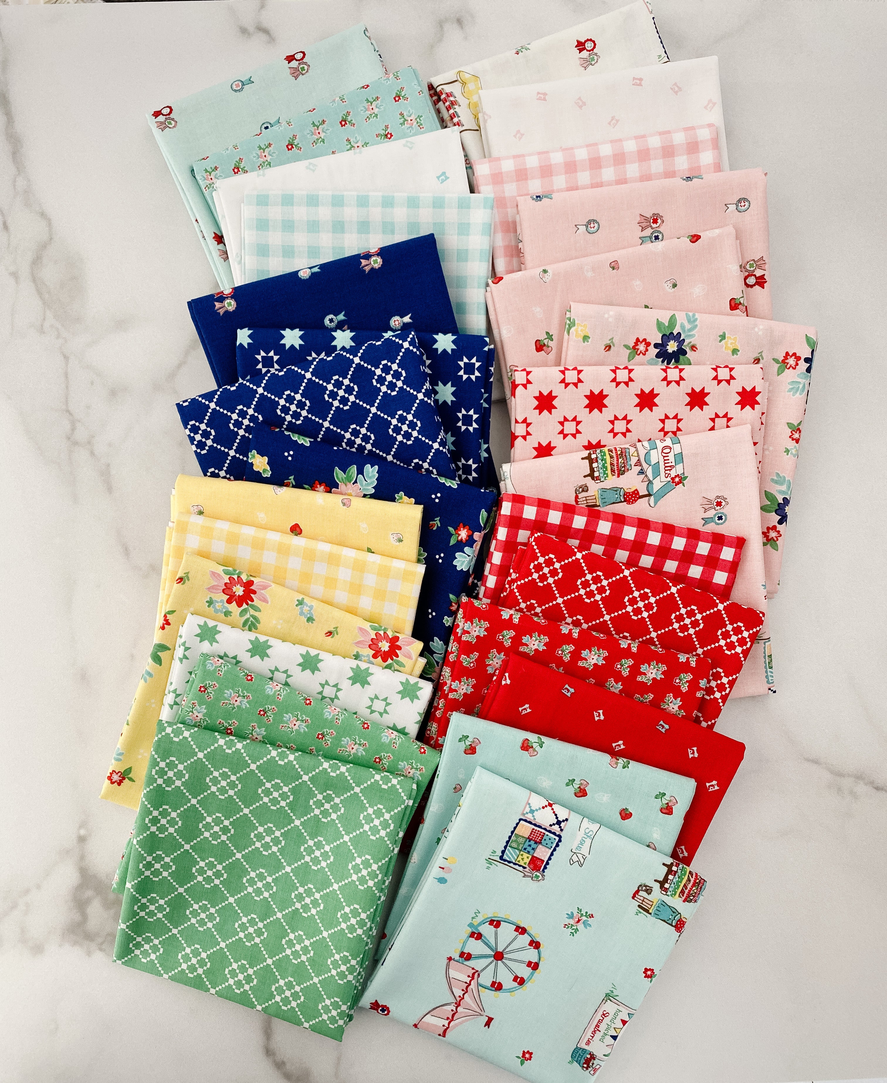 Pixie Noel 2 Fat Quarter Bundle Designed by Tasha Noel for Riley Blake popular