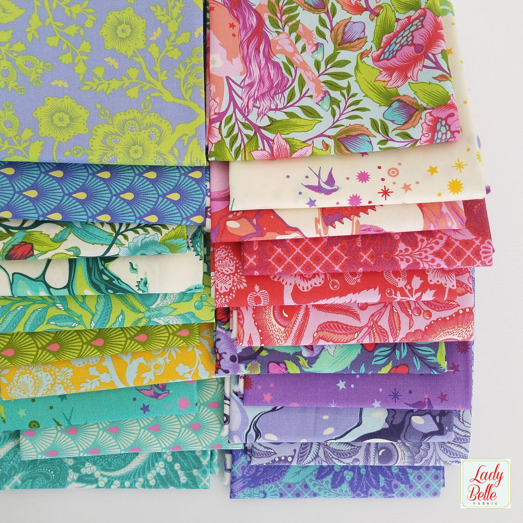 Pinkerville by Tula Pink for Free Spirit Fabrics Half Yard Bundle